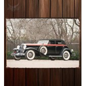 Металлическая табличка Duesenberg J 521 Riviera Phaeton by Brunn